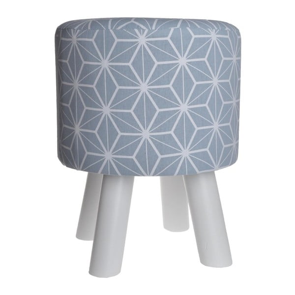 Stolička Geometric Blue