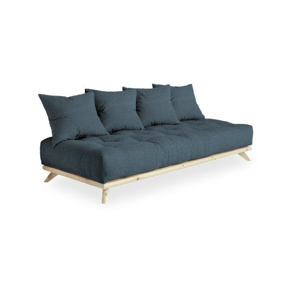 Диван Natural Clear/Dark Blue Senza - Karup Design-image-3