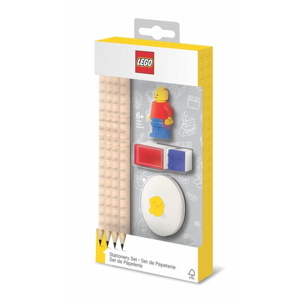 Комплект канцеларски материали с фигура Комплект канцеларски материали - LEGO®