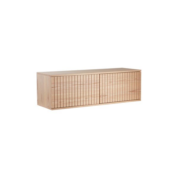 Маса за телевизор от декор от ясен в естествен цвят 120x38x40 cm Sandviken – Jotex
