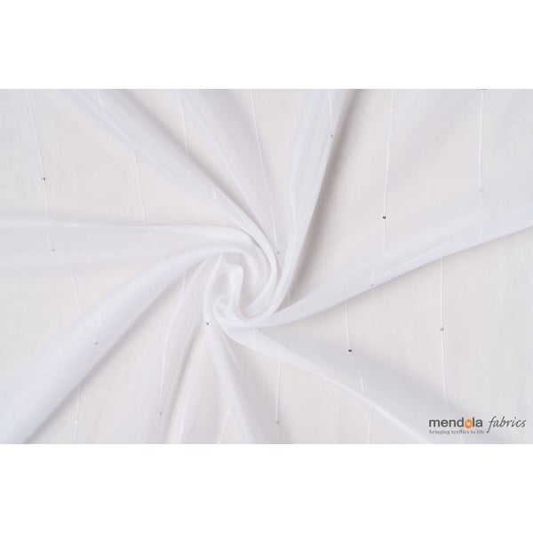 Бяла завеса 140x260 cm Michelle - Mendola Fabrics