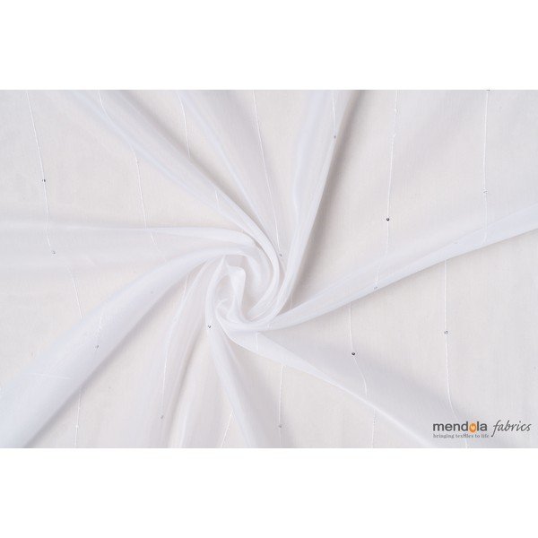 Бяла завеса 140x260 cm Michelle - Mendola Fabrics