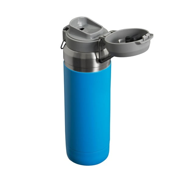 Синя термо бутилка от неръждаема стомана 1,06 l QUICK FLIP Azure – Stanley-image-2