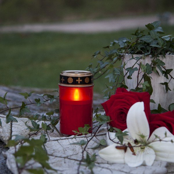 Външна LED свещ (височина 12 см) Serene - Star Trading-image-1