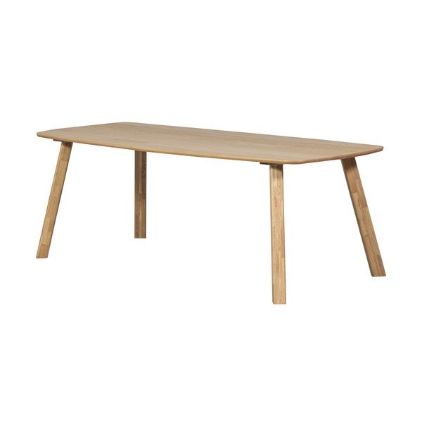 Трапезна маса от масивен дъб 100x180 cm Tablo – WOOOD-image-2