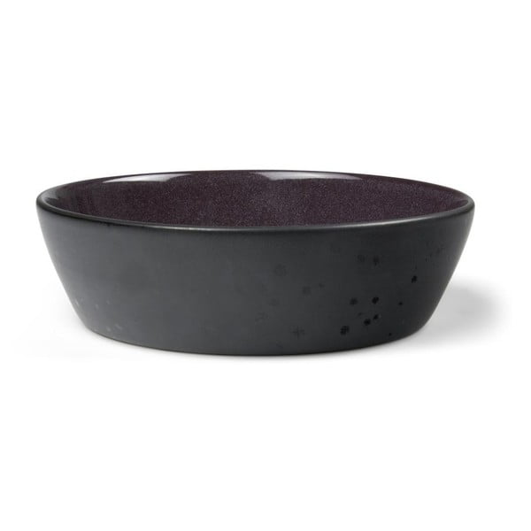 Черна и лилава керамична купа за сервиране ø 18 cm Mensa - Bitz