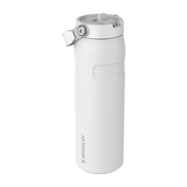 Бял термос от неръждаема стомана 700 ml IceFlow™ Bottle Flip Straw 2.0 Frost – Stanley-image-4