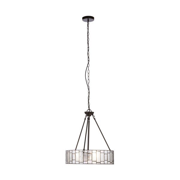 Метално висящо осветително тяло със стъклен абажур ø 46 cm Waldorf – Premier Housewares-image-4