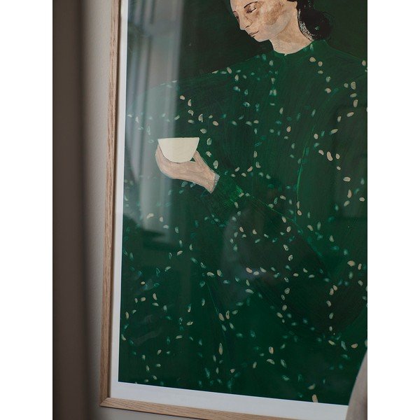 Постер 30x40 cm Coffee Alone At Place De Clichy – Sofia Lind – The Poster Club-image-3