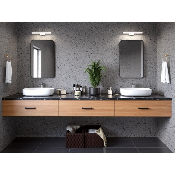 Черна LED стенна лампа Catania – GTV-image-1