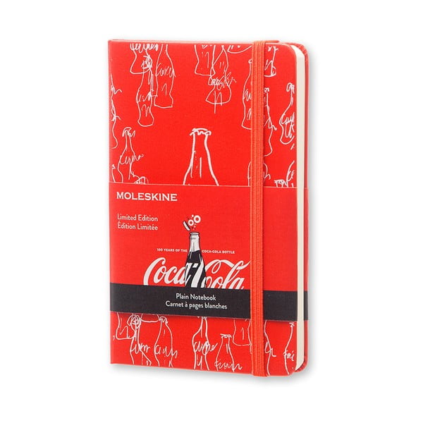 Zápisník Moleskine Coca-Cola, malý, nelinkovaný
