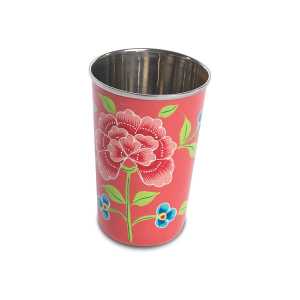 Hrnek Franjipani Floral Cup, růžový