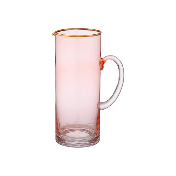 Розова стъклена кана , 1,65 л Chloe - Ladelle