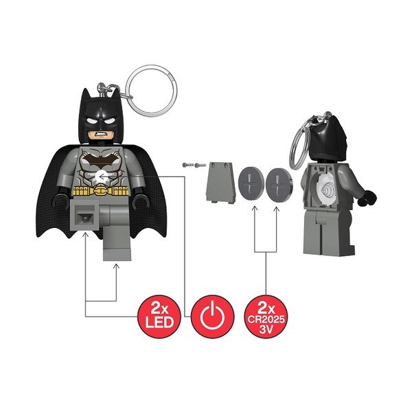 Ключодържател с фенерче Batman - LEGO®-image-3