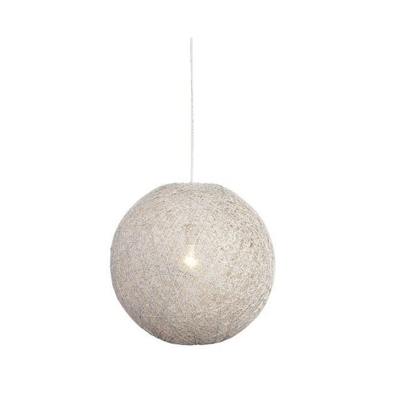 Бяла лампа за таван Twist, ⌀ 30 cm - LABEL51