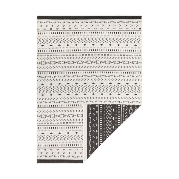 Черно-кремав килим за открито , 290 x 200 cm Kuba - NORTHRUGS