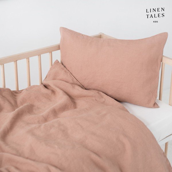 Ленено спално бельо за детско креватче 100x140 cm - Linen Tales-image-4
