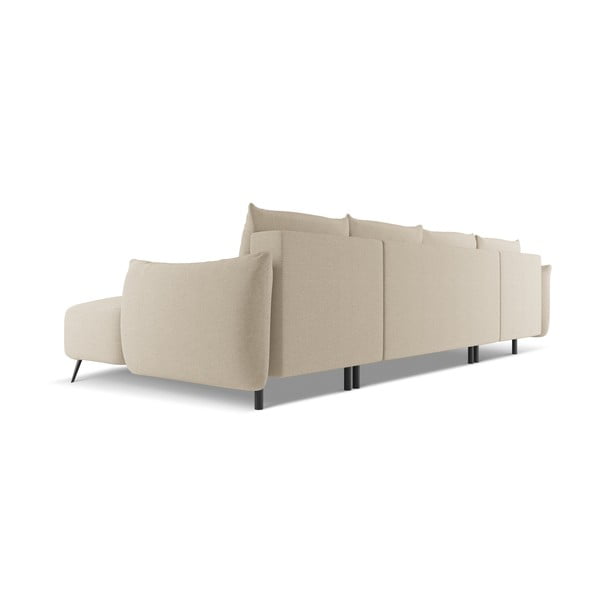 Бежов ъглов диван Malie – Makamii-image-4