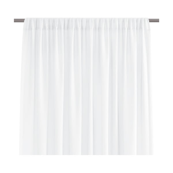 Бяла завеса , 140 x 250 cm Voile Pleat - AmeliaHome