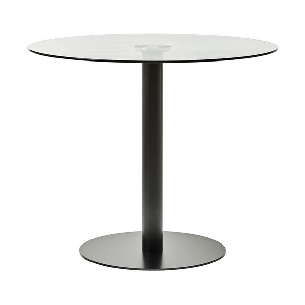 Кръгла трапезна маса със стъклен плот ø 90 cm Metropolitan – Premier Housewares