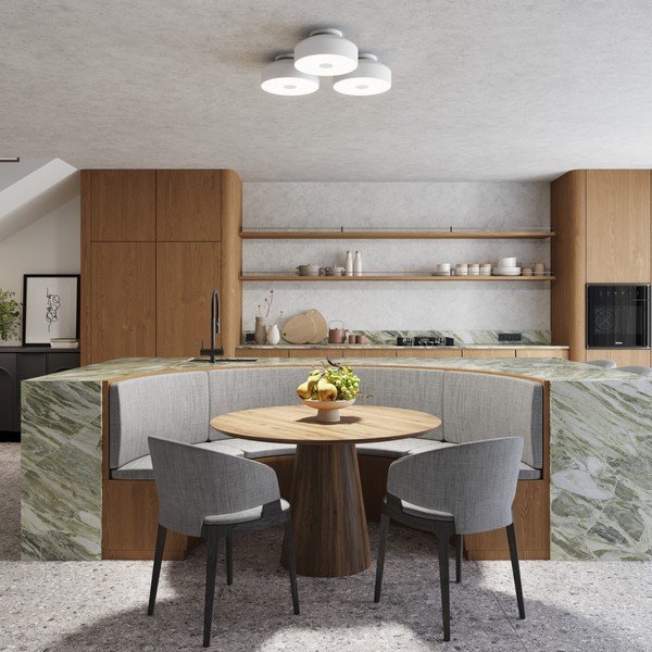 Бяло осветително тяло за таван Omiq – Sollux-image-2