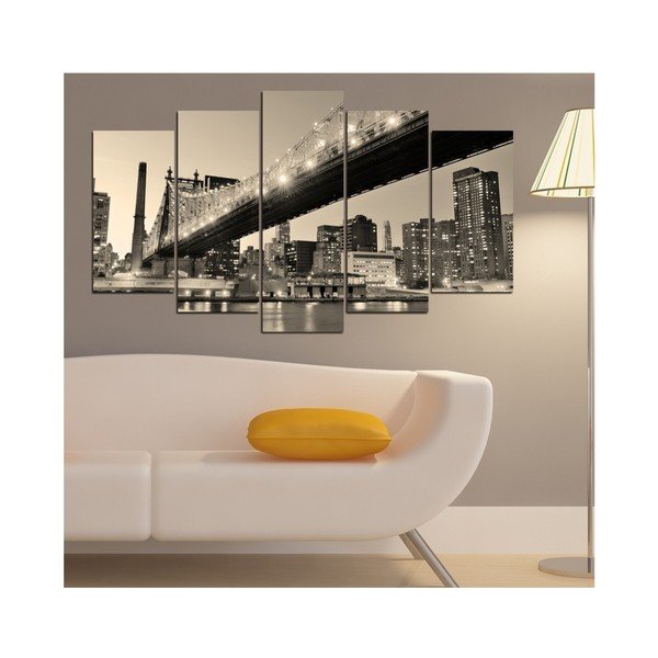 Картина от няколко части Hundra, 102 x 60 cm - Insigne-image-1