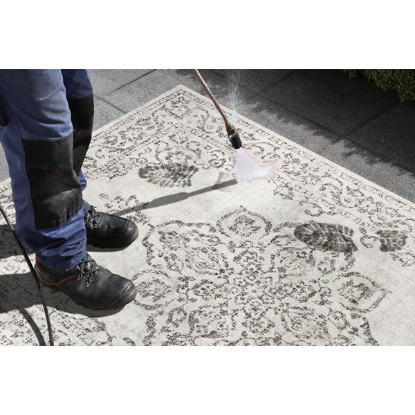 Сив и кремав килим за открито , 120 x 170 cm Tilos - NORTHRUGS-image-3