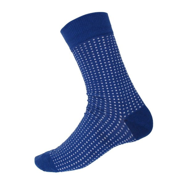 Ponožky Mini Dots Blue, velikost 40-44