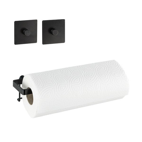 Черна поставка за кухненски кърпи Turbo-Loc®, широчина 30,6 cm Gala - Wenko-image-4