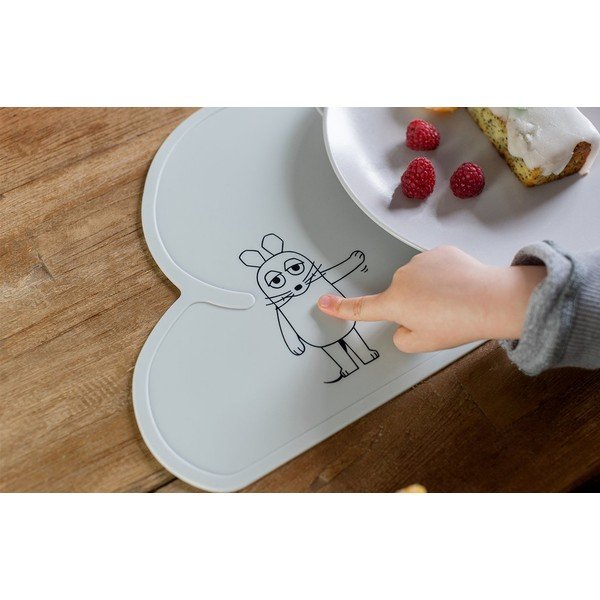 Сива силиконова подложка за мишка, 49 x 27 cm - Kindsgut-image-3