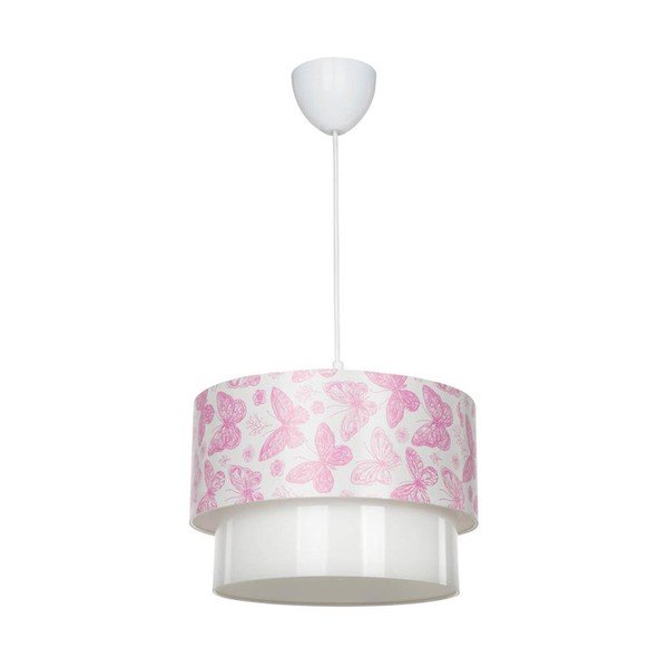 Детско осветително тяло в бяло и розово - Squid Lighting-image-2