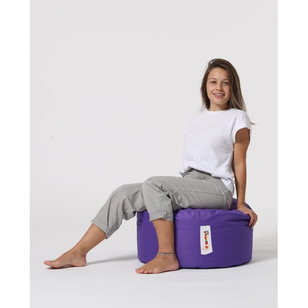 Лилава градинска табуретка Round – Floriane Garden-image-1