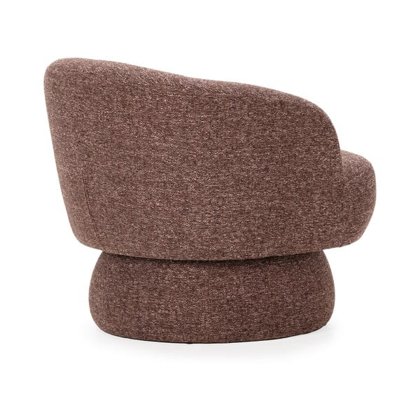 Лилаво/кафяво въртящо се кресло Dali – MOME-image-4