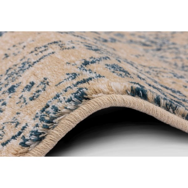 Бежов вълнен килим 133x180 cm Medley - Agnella-image-2