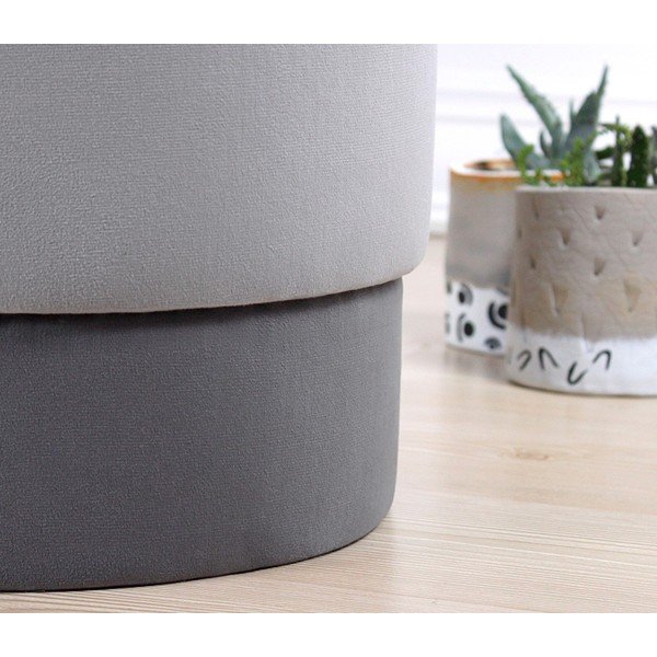 Сива табуретка Ropp – Artie-image-4