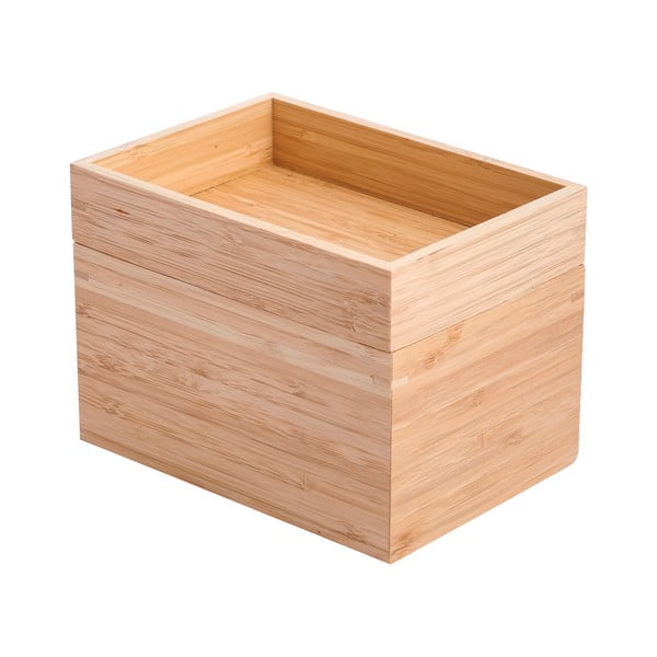 Бамбуков органайзер за козметика в естествен цвят Isalys – MSV-image-2