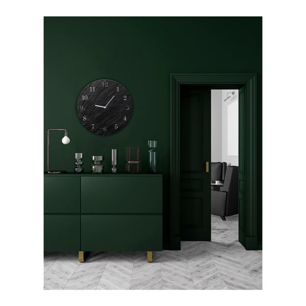 Стенни часовници Glassclock , ⌀ 30 cm Carbon - Styler-image-2