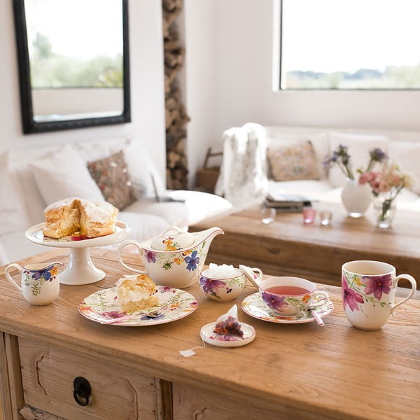 Порцеланова чаша за чай с мотив на цветя Villeroy & Boch , 0,24 л Mariefleur Tea - Villeroy&Boch-image-2