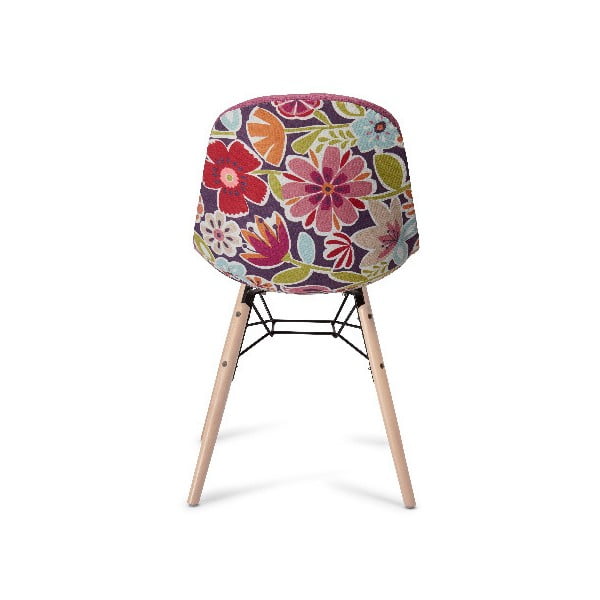Розов трапезен стол с крака от букова дървесина Sun - Furnhouse