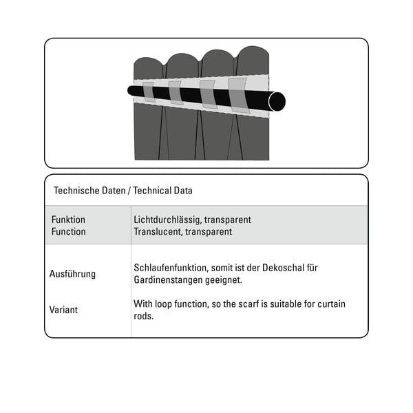 Бяла завеса 245x140 cm - Gardinia-image-4