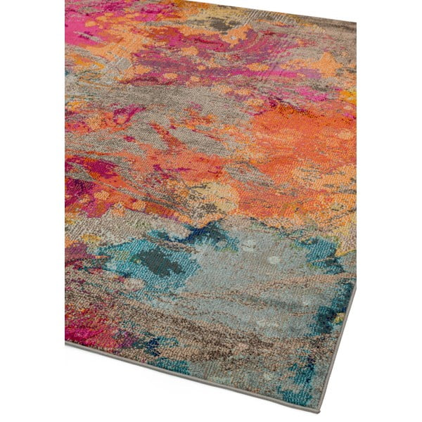 Червен килим 150x80 cm Colores Cloud - Asiatic Carpets-image-2