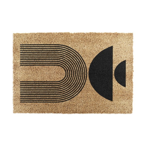 Изтривалка от кокосови влакна 40x60 cm Half Moon – Artsy Doormats