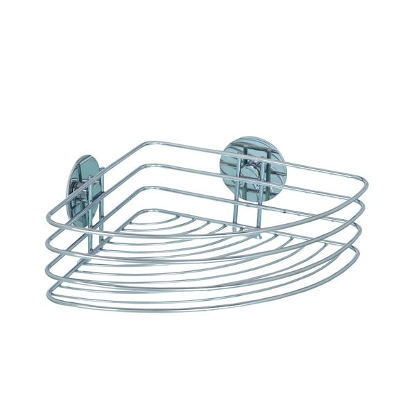 Самоносеща ъглова етажерка Turbo-Loc, 20 x 26,5 cm - Wenko-image-1