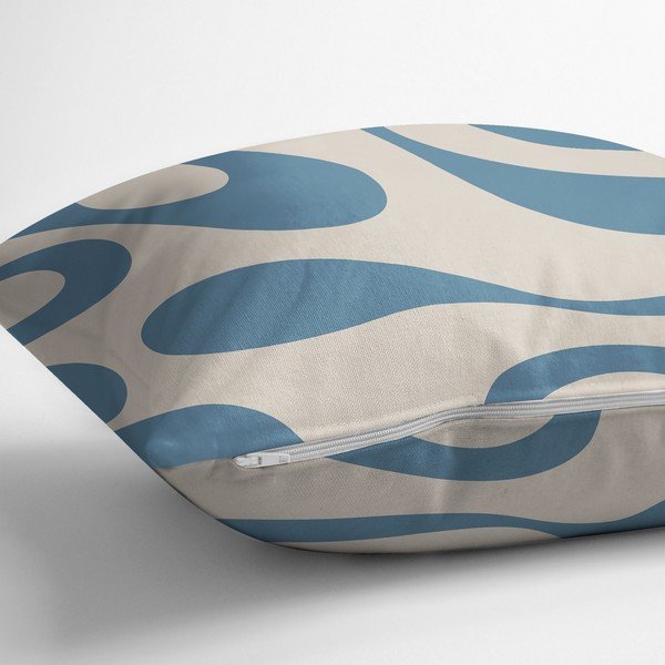 Калъфка за възглавница 43x43 cm Blue Latte – Mila Home-image-2