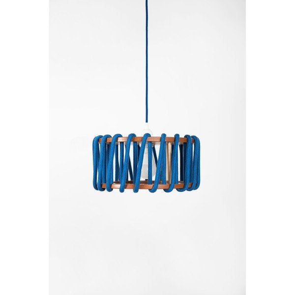 Modré stropní svítidlo EMKO Macaron, ø30 cm-image-1