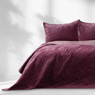 Тъмнорозово капитонирано покривало за легло 170x210 cm Laila – AmeliaHome