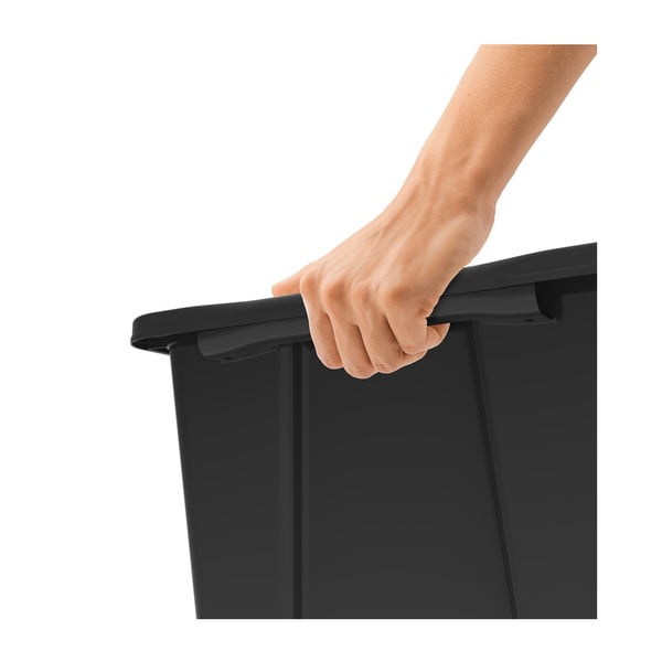 Пластмасова кутия за съхранение с капак Evo Easy - Rotho-image-1