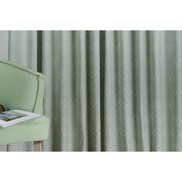 Завеса в ментов цвят 135x260 cm Sesimbra - Mendola Fabrics