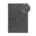 Тъмносив ръчно изработен килим със смес от вълна 160x230 cm Minerals – Flair Rugs