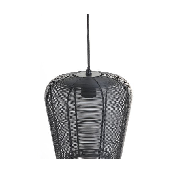 Черна лампа за таван ø 23 cm Adeta - Light & Living-image-3